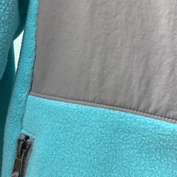 THE NORTH FACE FLEECE/NYLON JACKET w/ ARM PADS /ZIP POCKETS:SZ L (14-16) GIRLS - Picture 3 of 9